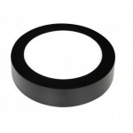 Downlight panel Redondo LED Superficie Negro 12W
